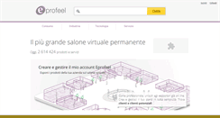 Desktop Screenshot of eprofeel.it